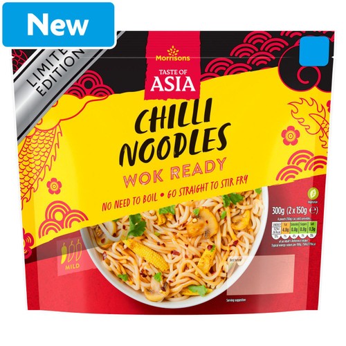 Morrisons Ready To Wok Chilli Noodles