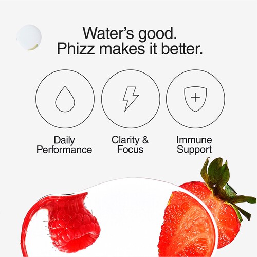 Phizz Mixed Berry 3in1 Hydration Electrolytes And Vitamins 20s