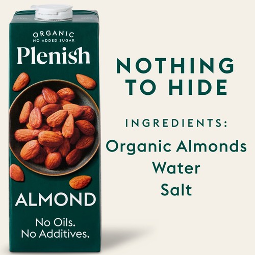 Plenish Organic Almond 1L