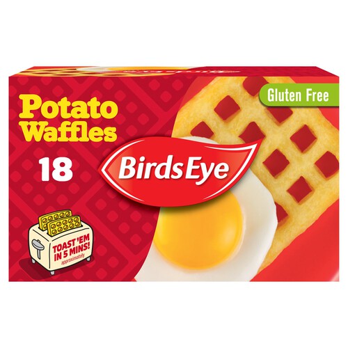 Birds Eye 18 Potato Waffles