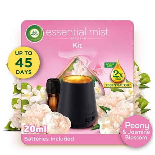 Air Wick Mist Kit & Refill Peony & Jasmine 20ml