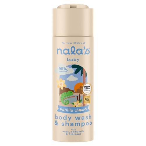 Nala's Baby Body Wash & Shampoo Vanilla Cloud 