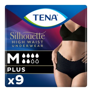 TENA Silhouette Incontinence Pants Cream Medium 9 Pack
