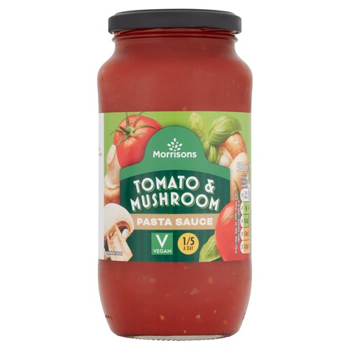 Morrisons Tomato & Mushroom Pasta Sauce 