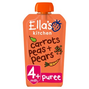 Ella's Kitchen Squash, Carrots, Apples + Prunes Baby Food Pouch 4+ Months