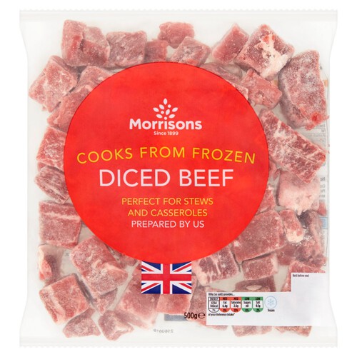 Morrisons Diced Beef 