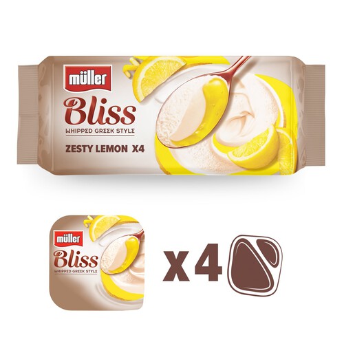 Muller Bliss Lemon Greek Style Whipped Yogurt