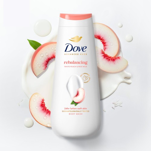Dove Advanced Care Rebalancing Body Wash 400 ml