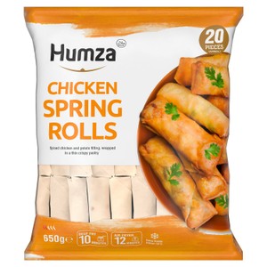 Humza 20 Piece Frozen Chicken Samosas 650g