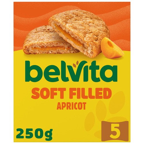 Belvita Soft Bakes Apricot Filled Cereal Snack Bars Multipack
