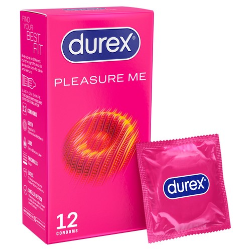 Durex Pleasure Me Ribbed and Dotted Condoms