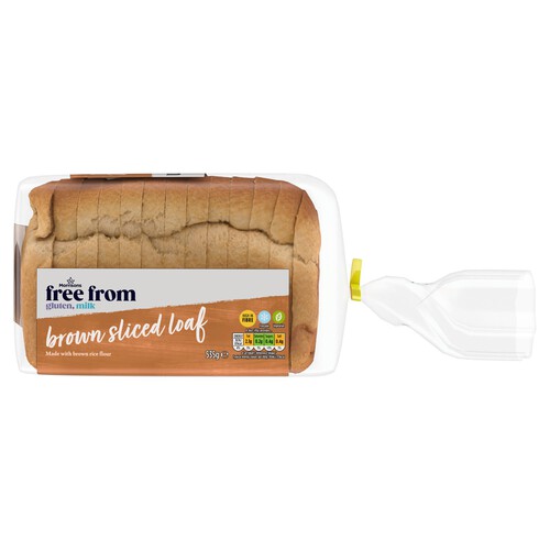 Morrisons Free From Brown Sliced Loaf 