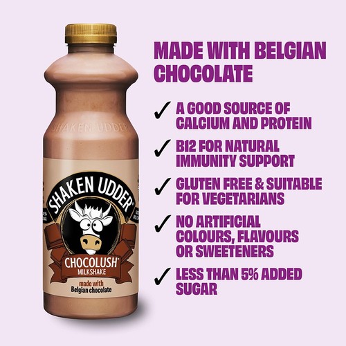 Shaken Udder Chocolush Milkshake
