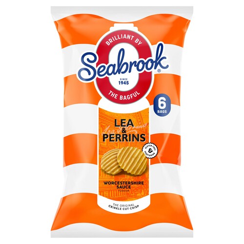 Seabrook Worcestershire Sauce Crisps