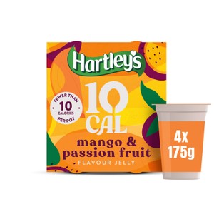 Hartley's 10 Cal Mango & Passionfruit Jelly Multipack