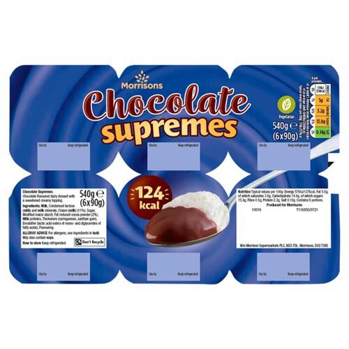 Morrisons Chocolate Supreme Desserts