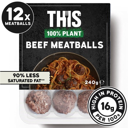 This 12 Plant Beef Meatballs