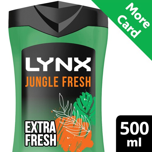 Lynx Bodywash Shower Gel Jungle Fresh