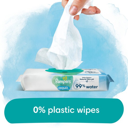 Pampers Aqua Harmonie Baby Wipes 