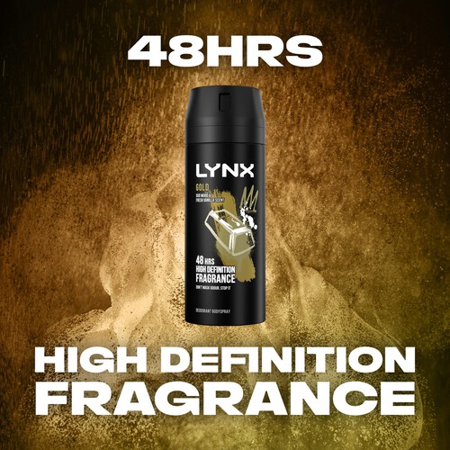 Lynx Gold Body Spray Deodorant For Men