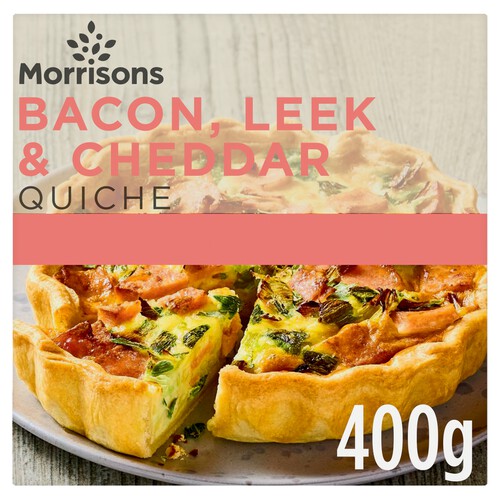 Morrisons Bacon & Leek Quiche    