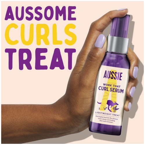 Aussie Work That Curl Hair Serum