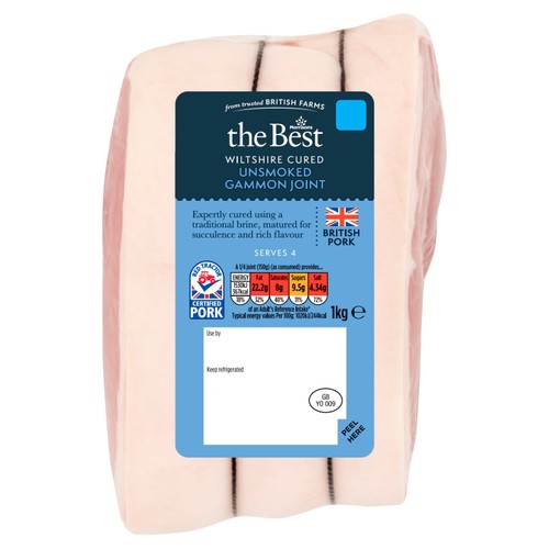 Morrisons Wiltshire Cured Unsmoked Gammon Joint