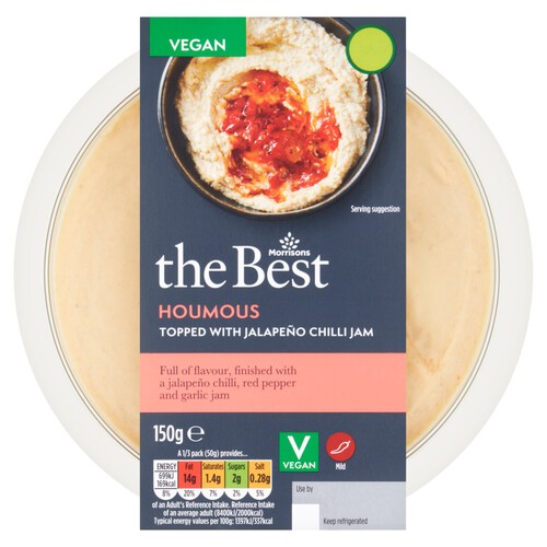 Morrisons The Best Houmous With Chilli Jam