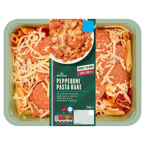 Morrisons Italian Pepperoni Pasta Bake 750g