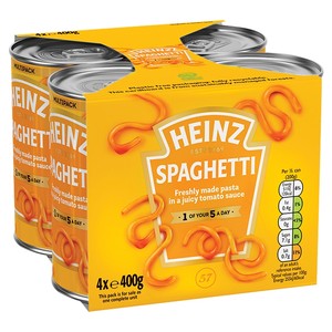 Heinz Spaghetti in Tomato Sauce Multipack | Morrisons
