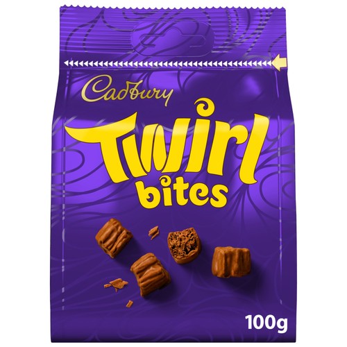 Cadbury Twirl Bites Chocolate Bag