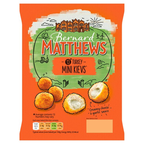 Bernard Matthews Turkey Mini Kievs