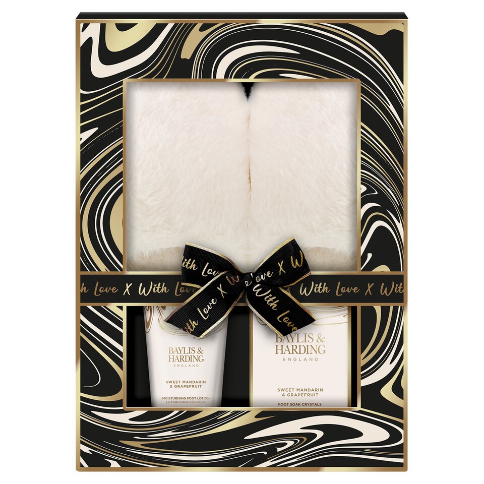 Baylis & Harding Sweet Mandarin & Grapefruit Slipper Set Morrisons