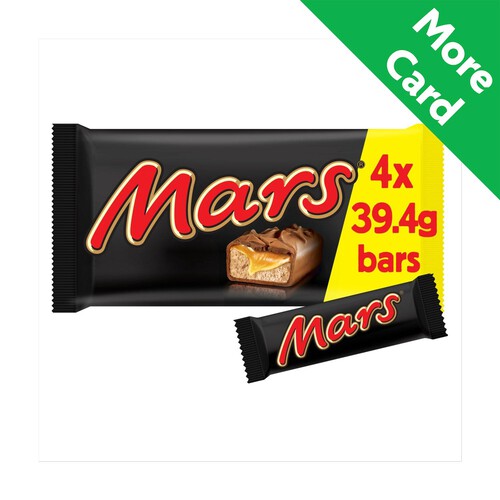 Mars Caramel, Nougat & Milk Chocolate Snack Bars Multipack