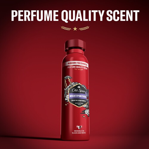 Old Spice Wild Collection Deodorant Aerosol Night Panther 