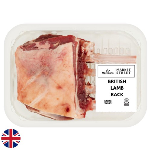 Morrisons British Rack Of Spring Lamb Joint 625g