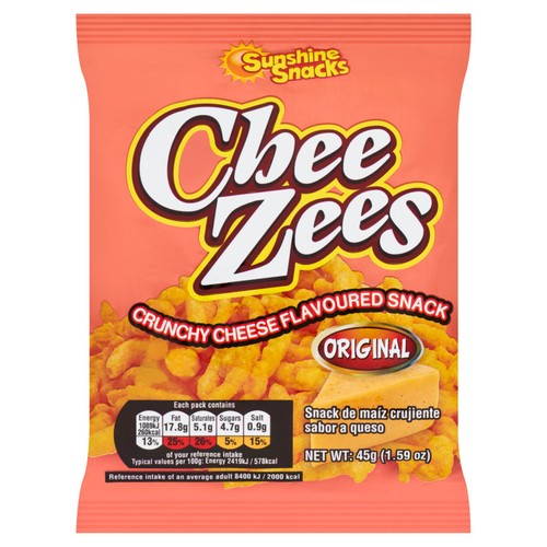 Sunshine Snacks chee zees original