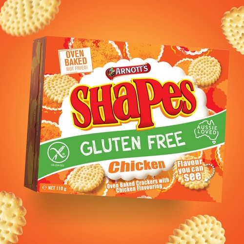 Shapes Gluten Free Chicken 110g
