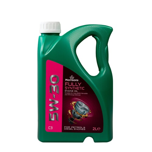 Morrisons 5W-30 C3 Fully Synthetic Vw Oil 