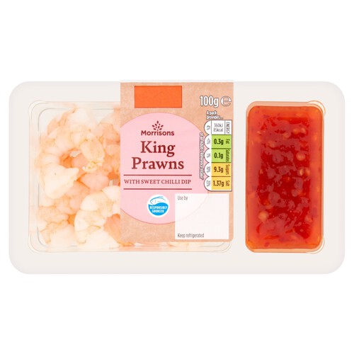 Morrisons King Prawns With A Sweet Chilli Dip