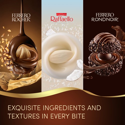 Ferrero Rocher Collection Chocolate Pralines Gift Box 24 Pieces 