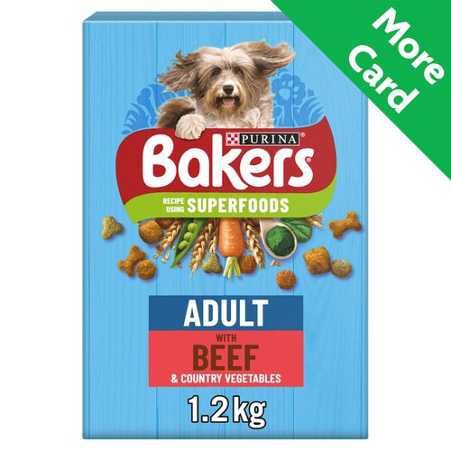 Bakers Dry Dog Food Beef & Veg