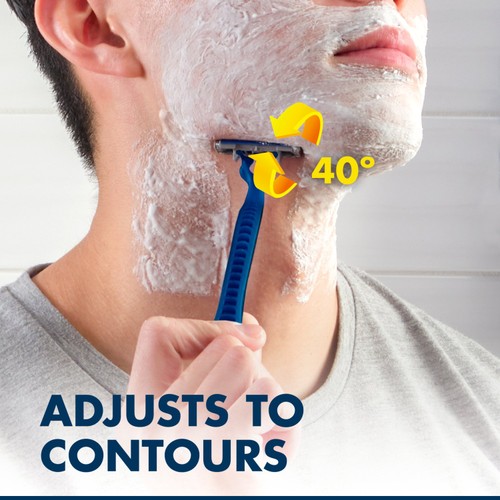 Gillette Blue 3 Disposable Razors 4 pack