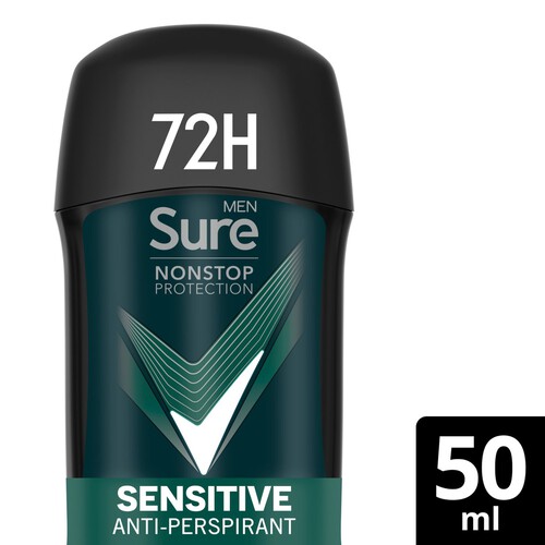 Sure Men Antiperspirant Deodorant Stick Nonstop Sensitive