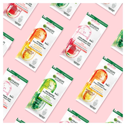 Garnier Hyaluronic Acid Ampoule Sheet Mask Watermelon 