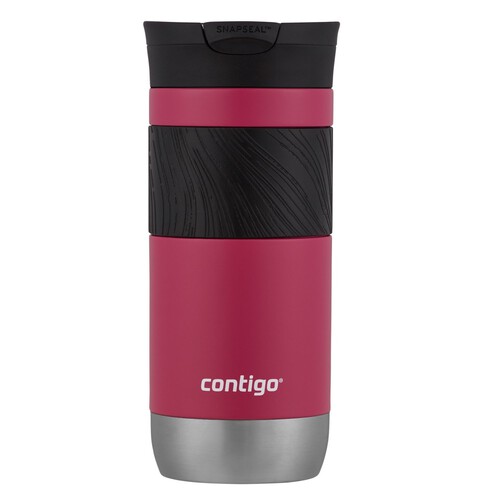 Contigo Byron Snapseal Stainless Steel Dragonfruit Travel Mug 470ml