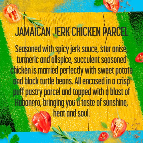 Pukka Jamaican Jerk Chicken Parcel 