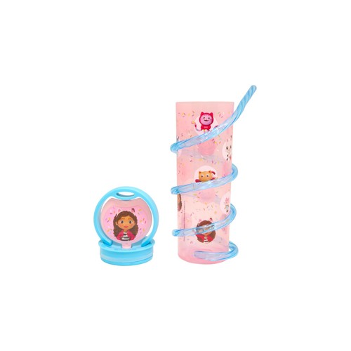 Gabby's Party Twisty Straw Tumbler With Spinner