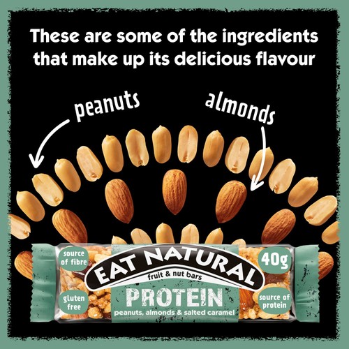Eat Natural Protein Packed Cereal Bar Salted Caramel & Nuts Multipack