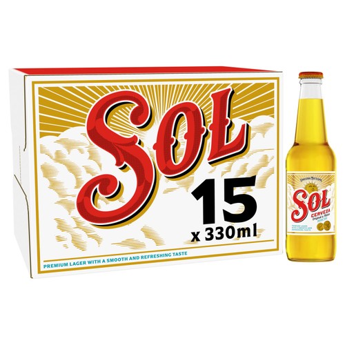 Sol Lager 15X330ML